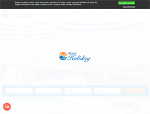 Tablet Screenshot of hotelholiday.it