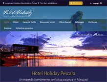 Tablet Screenshot of hotelholiday.net